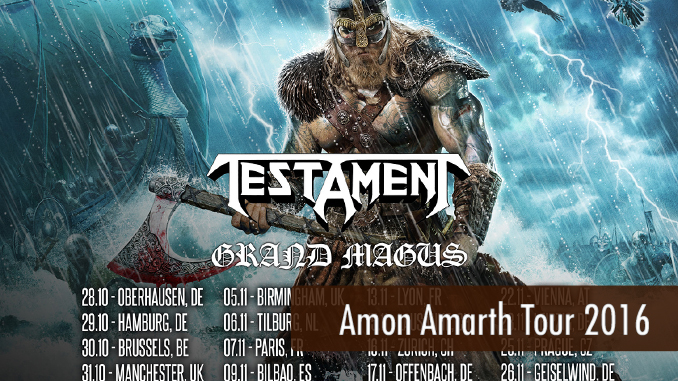 Amon Amarth Tour 2016 Artikelbild