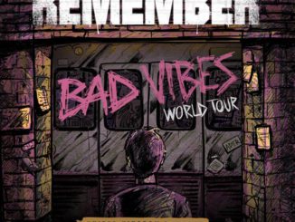 A Day To Remember Bad Vibes Tour Flyer 2017