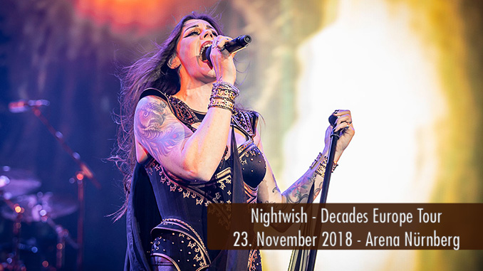 Konzertbericht Nightwish Decades Europe Tour 2018 Nürnberg