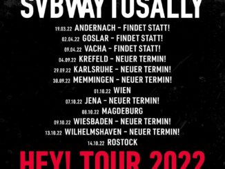 Subway to Sally Hey Tour 2022 Flyer