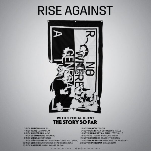 Rise Against Nowhere Generation Tour 2022