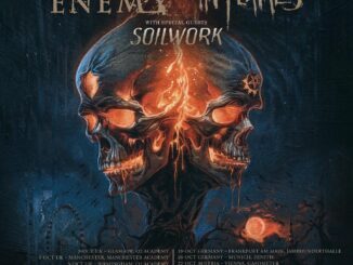 Arch Enemy In Flames Rising From The North Tour 2024 Flyer