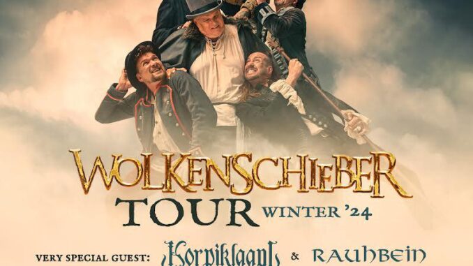 Flyer In Extremo Wolkenschieber Tour 2024